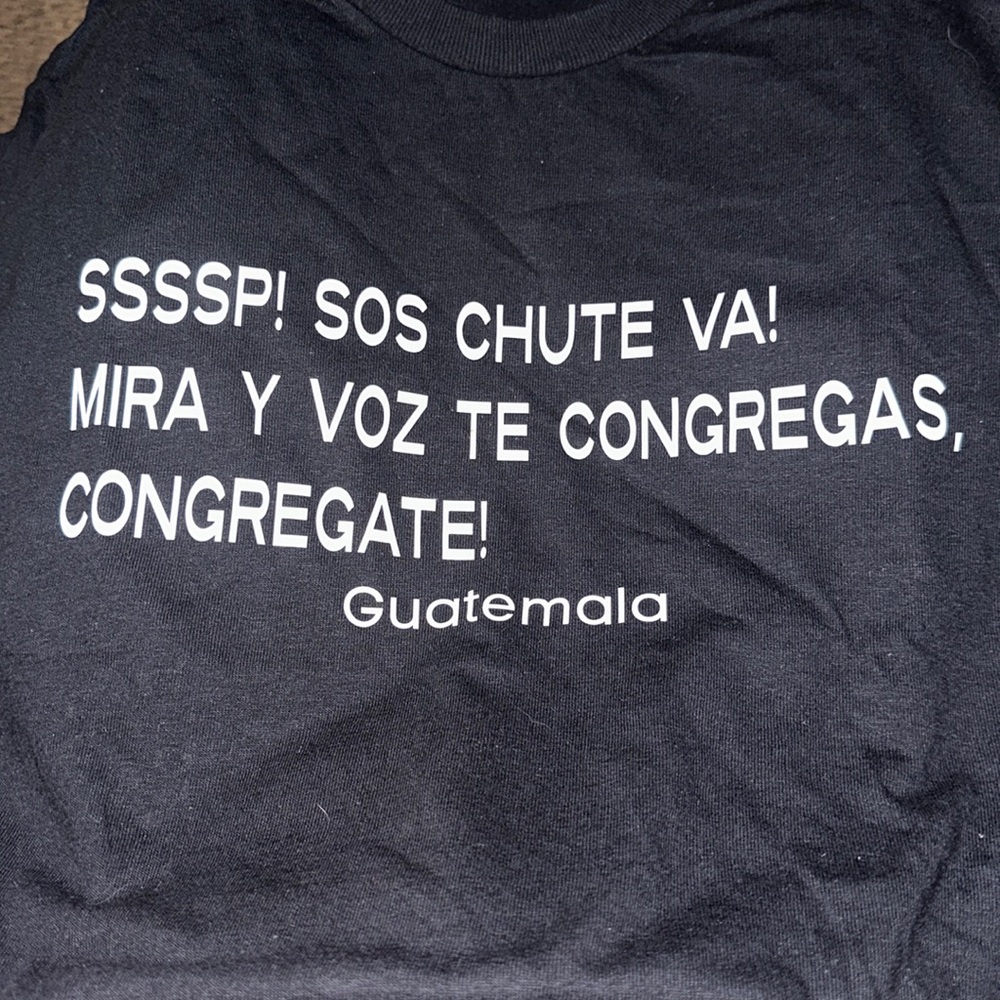 Black tee Guatemala slang